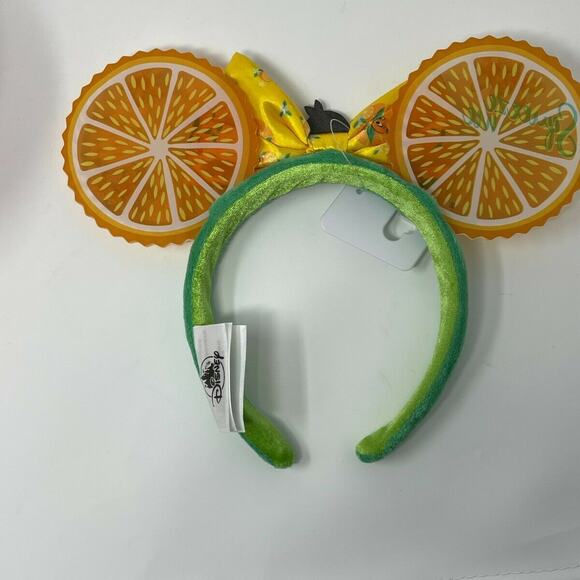 Disney EPCOT Flower and Garden 2022 Squeeze Me Orange Bird Ears Headband New - Picture 1 of 3
